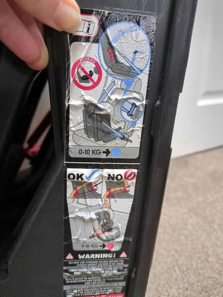 Photo of free Toddler car seat (West Wickham BR4) #3
