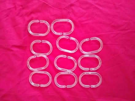 Photo of free 11 Plastic C Hooks (CT9) #1