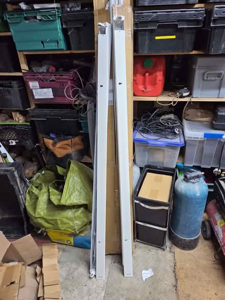 Photo of free Two Single Batten Lights And Spare Bulbs (DA5) #1