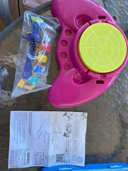 Photo of free Kids pottery wheel and clay (Rockdale) #2