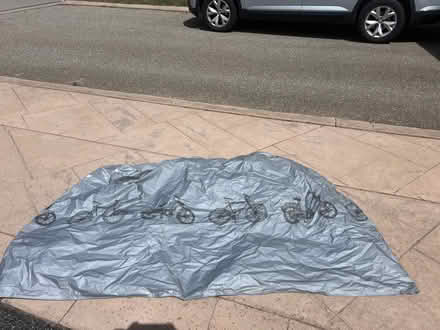 Photo of free Plastic bike cover (North Brampton) #1