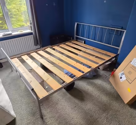 Photo of free Double bed base (Becontree RM9) #1
