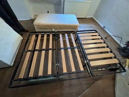 Photo of free Small double sofa bed (Me19 5) #2