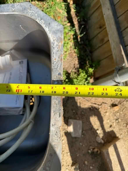 Photo of free Kitchen Sink and Kohler faucet (Plano near Custer and Parker) #4