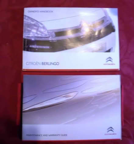 Photo of free Handbook /Manual for Citroen Berlingo (Wilmslow SK9) #1