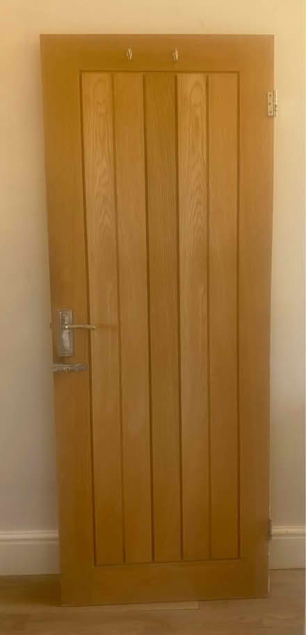 Photo of free Solid oak door (S8 Woodseats) #1