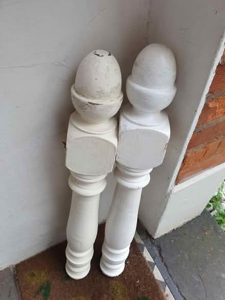Photo of free Stairs - newel posts (South Ealing) #1