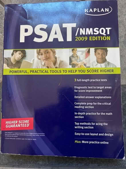 Photo of free PSAT book (Lexington MA) #1