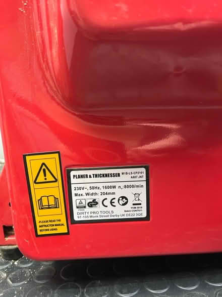 Photo of free Planer thicknesses (read) (CH62 bromborough) #3