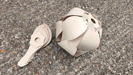 Photo of free x2 Wooden light shade (SE1) #1