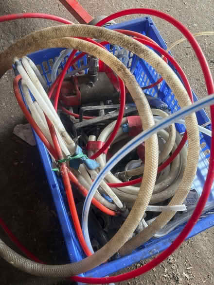 Photo of free Crate of assorted beer keg dispensing gear (Ferndale DY11) #1