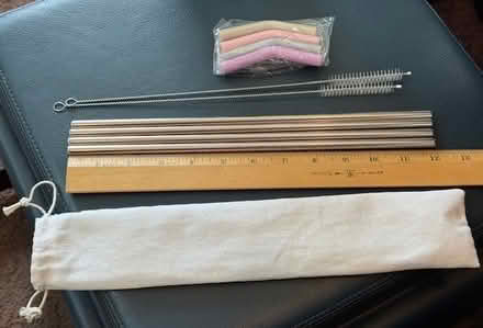Photo of free Steel straws (Crown Hill) #1