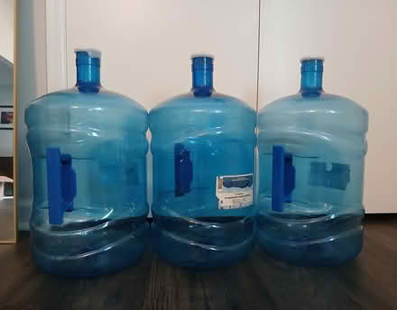 Photo of free 5 gallon water bottles (Lithonia) #1