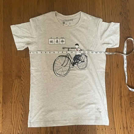 Photo of free Bicycle t-shirt (Berkeley, near Claremont Hotel) #3