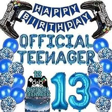 Photo of Boy 13th Birthday Decorations (Clive Vale TN35) #1