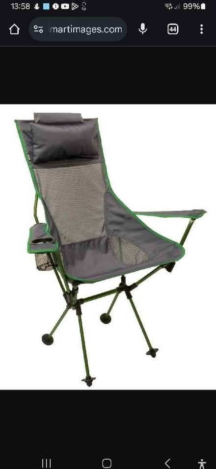Photo of Camping chair fold up (Abraham Heights LA1) #1