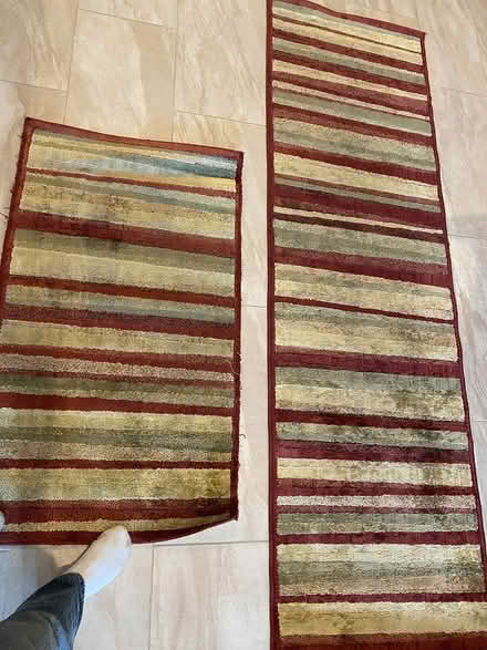 Photo of free Runner rugs (Dunstable/ Groton line) #1