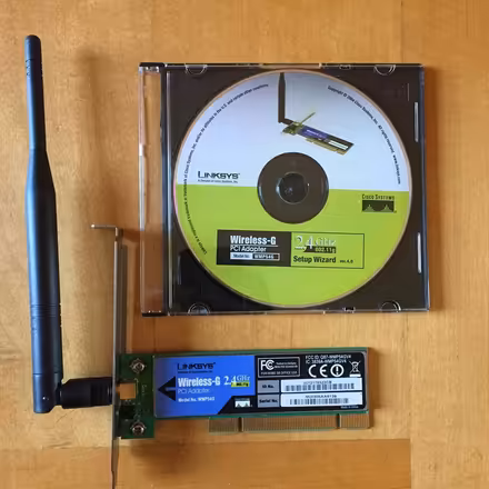 Photo of free PCI Wireless Card 54mbps (Link Top WR14) #1