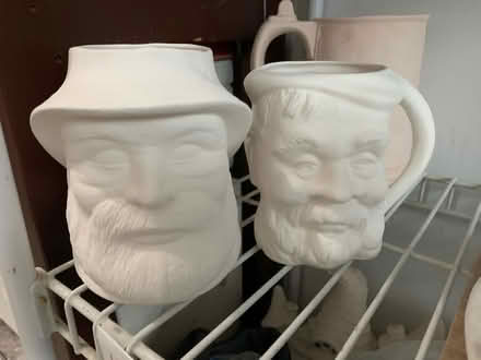 Photo of free 2 bisque mugs (Elmhurst (Rt 83 & St. Charles)) #1