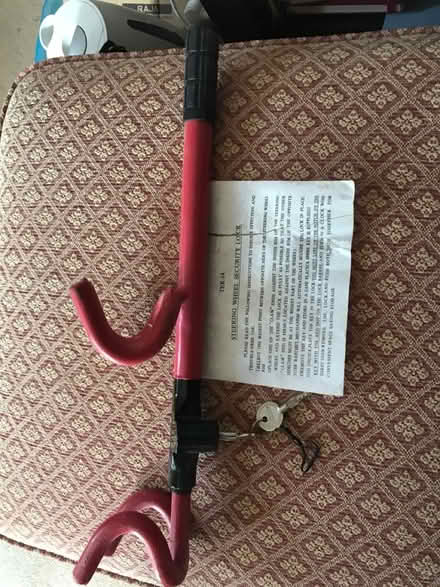 Photo of free Old style steering lock (Pinxton NG16) #1