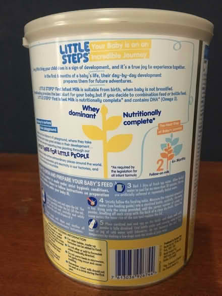 Photo of free Little steps milk substitute (NW6 West Hampstead) #2