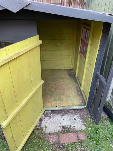 Photo of free Wooden garden playhouse/shed (Little Sutton) #4