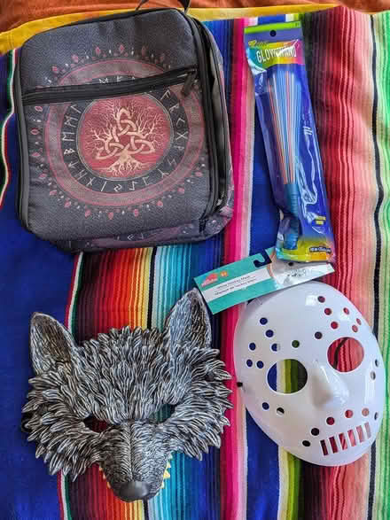 Photo of free Masks, lunchbox, and glow sticks (Union Square) #1