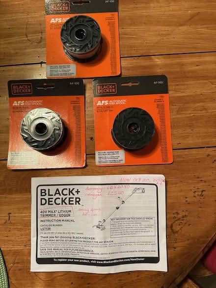 Photo of free Black&Decker Auto FEED Spools (Greenhorn Area, GV) #1