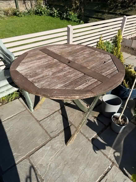 Photo of free Garden table (Balgreen EH12) #1