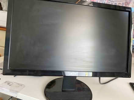 Photo of free EGA PC Monitor (with VGA Adapter) (L19) #1