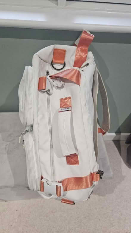 Photo of free White backpack (for rackets) (Gallions Reach) #3