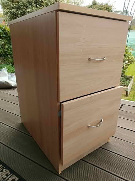 Photo of free IKEA filing cabinet - two drawers (Tadley RG26) #1
