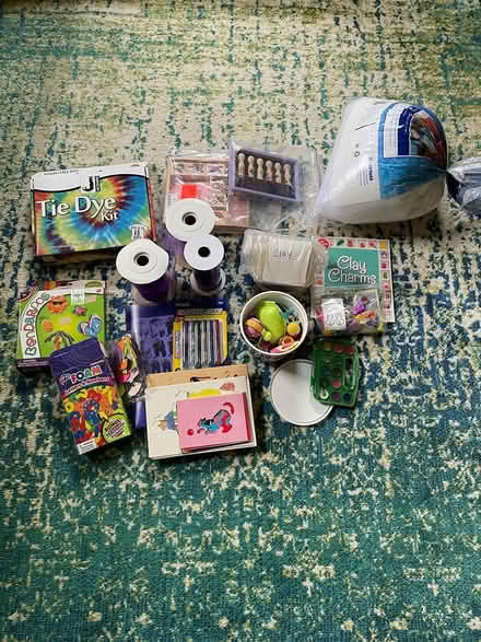 Photo of free Assorted craft supplies (Woolen Mills, Cville) #1