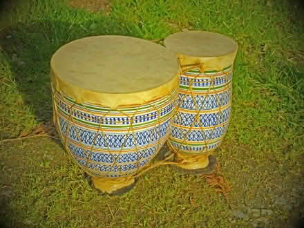 Photo of free pair of ceramic drums (Mellington, Churchstoke) #1