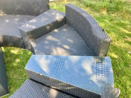 Photo of free Rattan look garden set (KT5 Berrylands.) #2