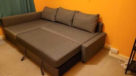 Photo of free Ikea L-Shaped sofa bed (Turves Green B31) #1