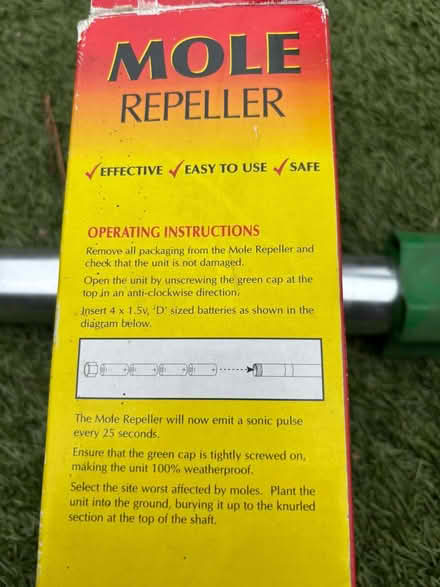 Photo of free Electronic mole repeller (West End GU24) #3