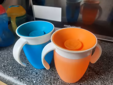 Photo of free 2x munchkin 360 baby toddler sippy cups (Cronkinson Farm CW5) #1