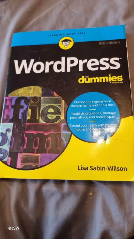 Photo of free WordPress for dummies book (Colindale NW9) #1