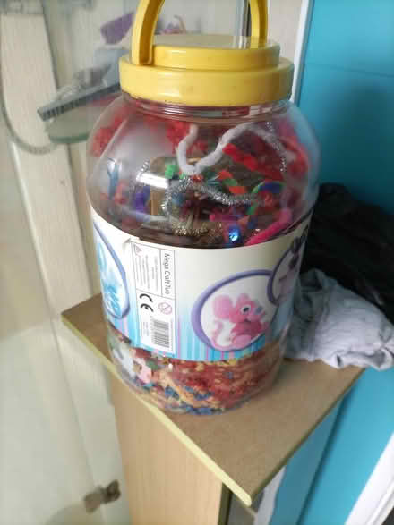 Photo of free Tub of craft materials (Rhayader LD6) #1