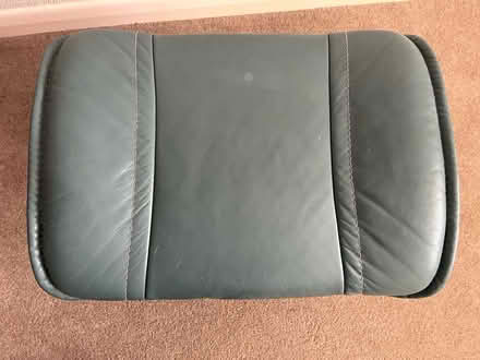Photo of free Leather footstool (Sidcup, DA15) #2