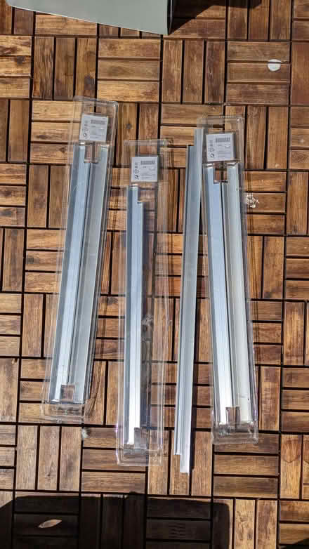 Photo of free IKEA Blankett kitchen drawer handles (Kessingland NR33) #1