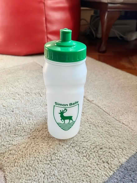 Photo of free Simon Balle School Sports Water Bottle (Hertford Heath SG13) #1