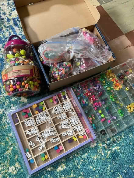 Photo of free Beads and beading supplies (Woolen Mills, Cville) #1