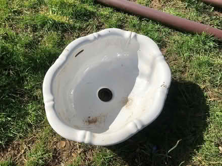 Photo of free Old china wash basin (Farley Heath GU5 9EW) #1