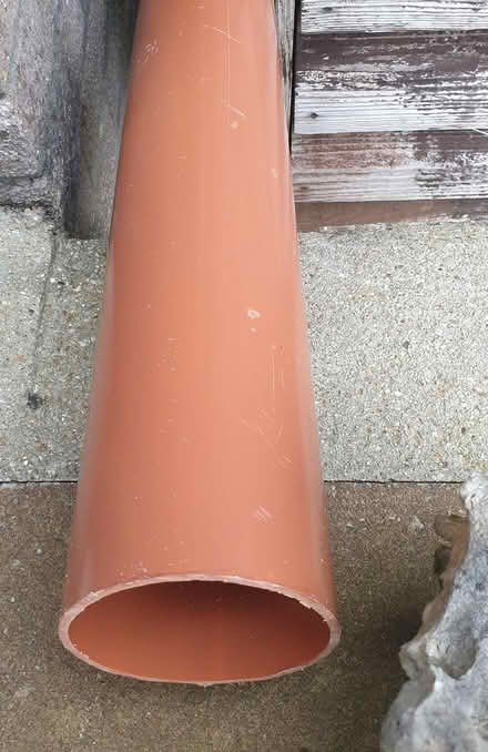 Photo of free NEW brown waste pipe @ 2 m x 15mm (seaton EX12) #1