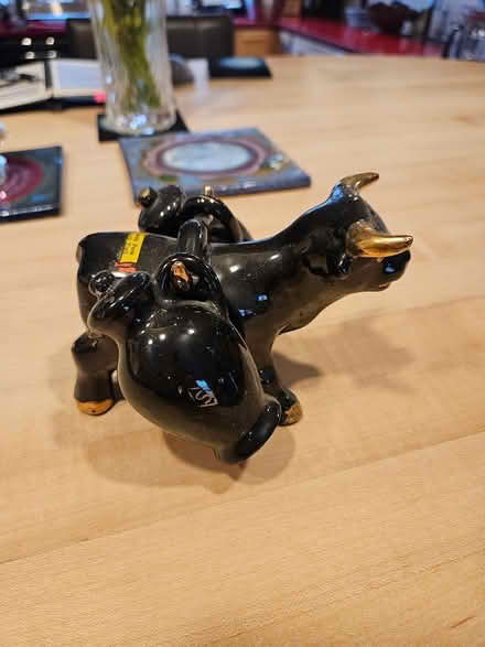 Photo of free Salt and Pepper Bull (Groton NE Corner) #2
