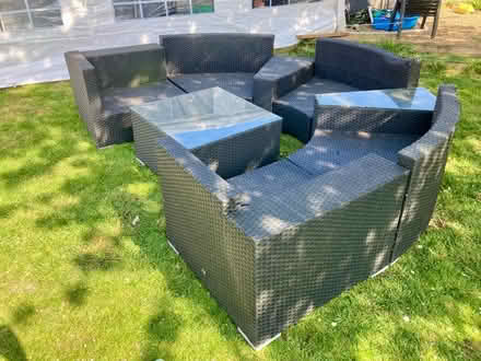 Photo of free Rattan look garden set (KT5 Berrylands.) #3