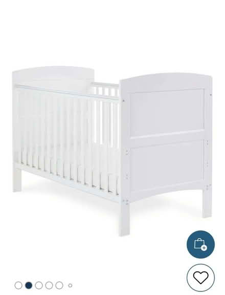 Photo of free Cot bed and mattress (Tadworth KT20) #2