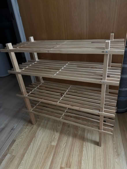 Photo of free Shoes rack (Pudding Mill Lane E15) #1